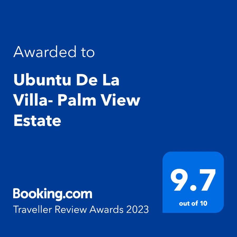 Ubuntu De La Villa- Palm View Estate Mammee Bay Eksteriør billede